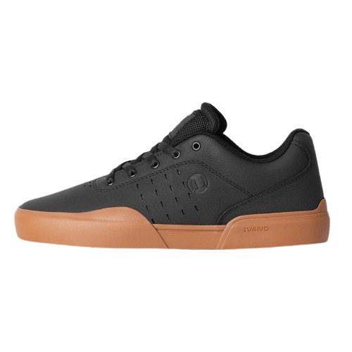 ZAPATILLA IVANO NEGRA CON CAFÉ UNISEX MODELO ORENCH
